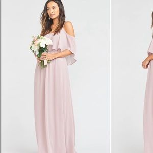 Show me the ring crisp bridesmaid dress